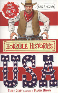 Book Cover for USA by Terry Deary, Martin Brown