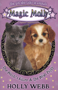 Book Cover for The Witch's Kitten by Holly Webb, EricaJane Waters