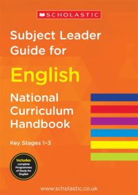 Book Cover for Subject Leader Guide for English. Key Stage 1-3 by 