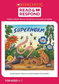 Book Cover for Activities Based on Superworm by Julia Donaldson by Jean Evans, Lucy DaviesSpiers, Julia Donaldson