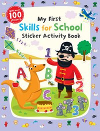 Book Cover for My First Skills for School Sticker Activity Book by Jannie Ho