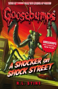 Book Cover for A Shocker on Shock Street by R L Stine