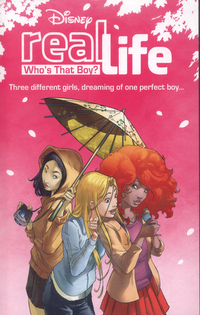 Book Cover for Who's That Boy? by Scarlett Blake, Walt Disney Pictures