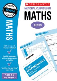 Book Cover for Maths Test. Year 4 by Paul Hollin