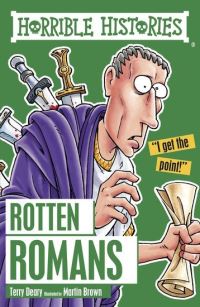 Book Cover for Rotten Romans by Terry Deary
