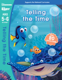 Book Cover for Finding Dory. Ages 5-6 Telling the Time by 