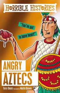 Book Cover for Angry Aztecs by Terry Deary