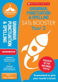 Book Cover for Grammar, Punctuation & Spelling Workbook (Year 2) by Fiona Tomlinson