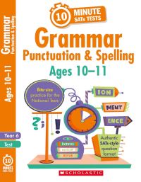 Book Cover for Grammar, Punctuation and Spelling. Year 6 by Giles Clare