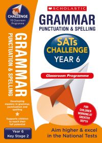 Book Cover for Grammar, Punctuation and Spelling Challenge Classroom Programme Pack. Year 6 by Shelley Welsh