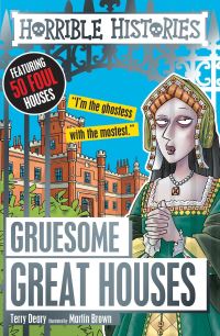Book Cover for Gruesome Great Houses by Terry Deary