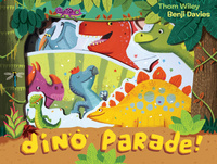 Book Cover for Dino Parade! by Thom Wiley