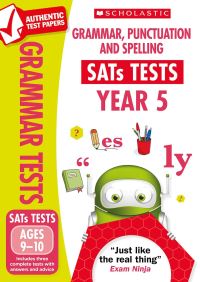 Book Cover for Grammar, Punctuation and Spelling Test. Year 5 by Graham Fletcher, Lesley Fletcher
