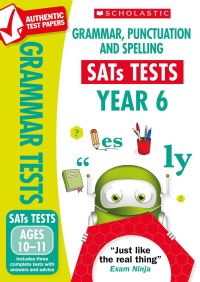 Book Cover for Grammar, Punctuation and Spelling Test. Year 6 by Graham Fletcher, Lesley Fletcher