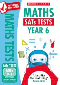 Book Cover for Maths Test. Year 6 by Paul Hollin