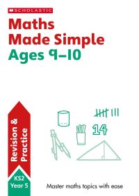 Book Cover for Maths Made Simple Ages 9-10 by Paul Hollin