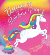 Book Cover for Unicorn and the Rainbow Poop by Emma Adams