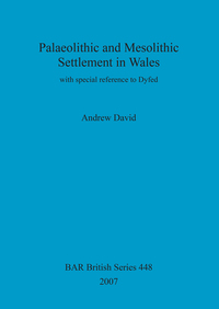 Book Cover for Palaeolithic and Mesolithic Settlement in Wales by Andrew David