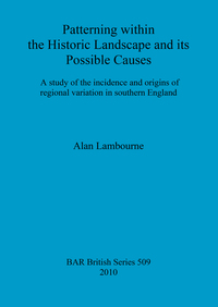 Book Cover for Patterning Within the Historic Landscape and Its Possible Causes by Alan Lambourne