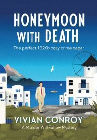 Book Cover for Honeymoon With Death by Vivian Conroy