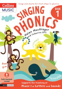 Book Cover for Singing Phonics by Helen MacGregor, Catherine Birt