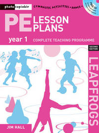 Book Cover for PE Lesson Plans Year 1 by Jim Hall