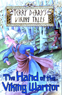 Book Cover for The Hand of the Viking Warrior by Terry Deary, Helen Flook