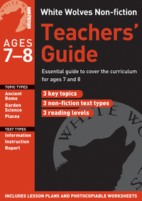 Book Cover for White Wolves Non-Fiction Teachers' Guide. Ages 7-8 by Gill Matthews