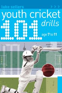 Book Cover for 101 Youth Cricket Drills. Age 7-11 by Luke Sellers
