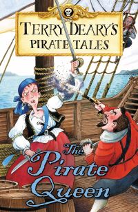 Book Cover for The Pirate Queen by Terry Deary, Helen Flook