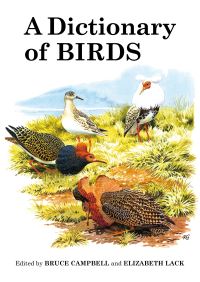 Book Cover for A Dictionary of Birds by Bruce Campbell, Elizabeth Lack