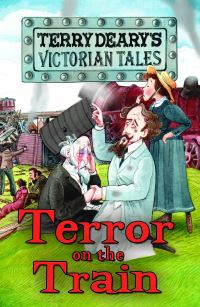 Book Cover for Terror on the Train by Terry Deary, Helen Flook