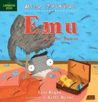 Book Cover for Emu on the Loose by Lisa Regan, Kelly Byrne, England London Zoo London