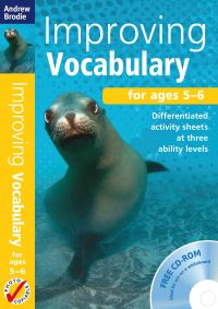 Book Cover for Improving Vocabulary for Ages 5-6 by Andrew Brodie