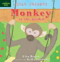 Book Cover for Monkey in the Garden by Lisa Regan, England London Zoo London