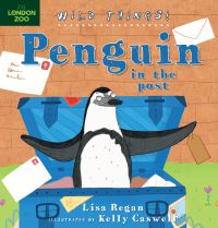 Book Cover for Penguin in the Post by Lisa Regan, England London Zoo London