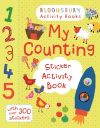 Book Cover for My Counting Sticker Activity Book by 