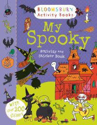 Book Cover for My Spooky Activity and Sticker Book by 