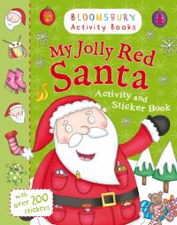 Book Cover for My Jolly Red Santa Activity and Sticker Book by Bloomsbury