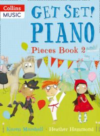 Book Cover for Get Set! Piano. Pieces Book 2 by Karen Marshall, Heather Hammond