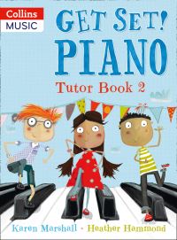 Book Cover for Get Set! Piano. Tutor Book 2 by Karen Marshall, Heather Hammond