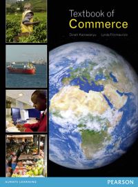 Book Cover for Textbook of Commerce by Dinah Kamasanyu, Lynda Fitzmaurice