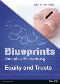 Book Cover for Equity and Trusts by John Duddington
