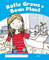 Book Cover for Katie Grows a Bean Plant by Marie Crook