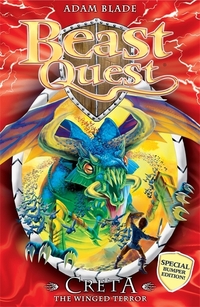 Book Cover for Creta the Winged Terror by Adam Blade