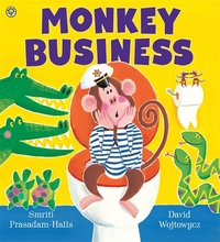 Book Cover for Monkey Business by Smriti PrasadamHalls