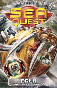 Book Cover for Brux the Tusked Terror by Adam Blade
