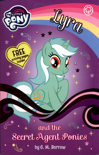 Book Cover for Lyra and the Secret Agent Ponies by G M Berrow
