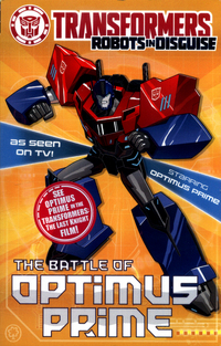 Book Cover for The Battle for Optimus Prime by John Sazaklis
