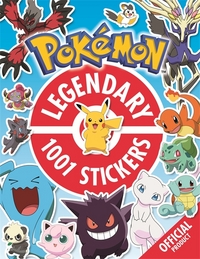 Book Cover for The Official Pokémon Legendary 1001 Stickers by Pokémon